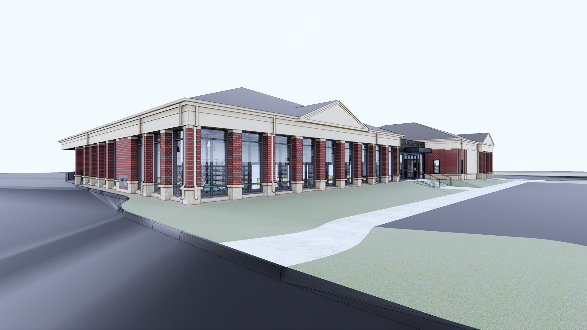 Renovation Project :Lawrence County Public Library – Louisa, KY